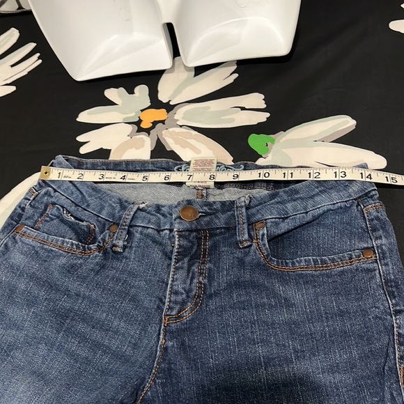 Faded Glory 5 Pocket Velvet Touch Denim Boot Jeans, Size 8P - Picture 15 of 15